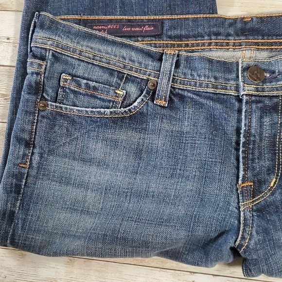 Citizens of Humanity Naomi #065 Low Waist Flair Flare Stretch Jeans Size 30 - Picture 2 of 14